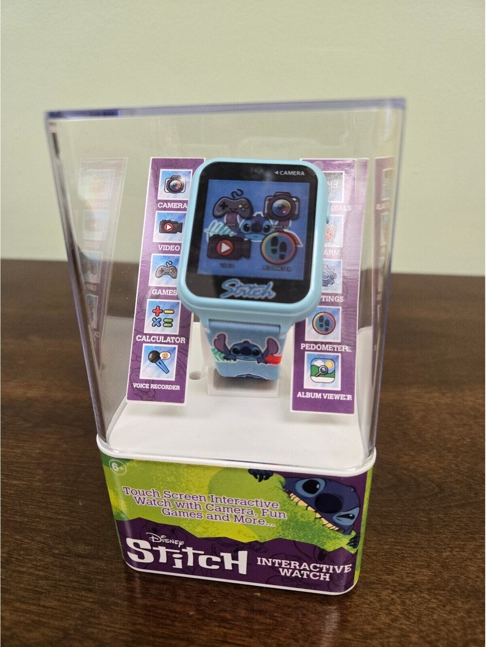 Disney Stitch Interactive Touch Screen Watch with Camera and Games